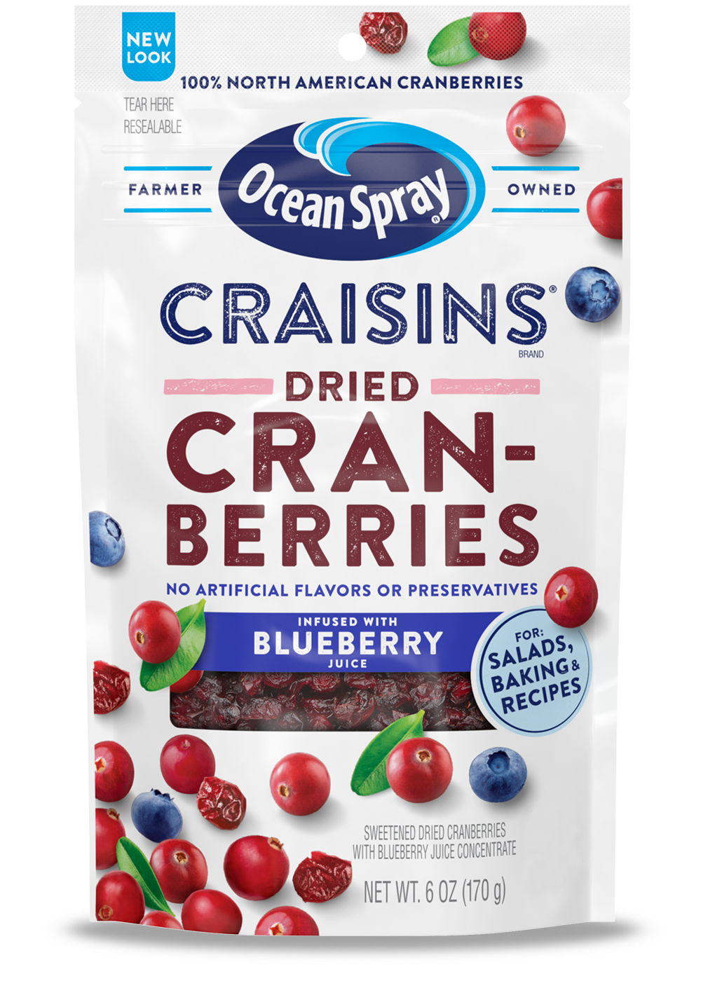 Craisins® Dried Cranberries Blueberry Juice Infused
