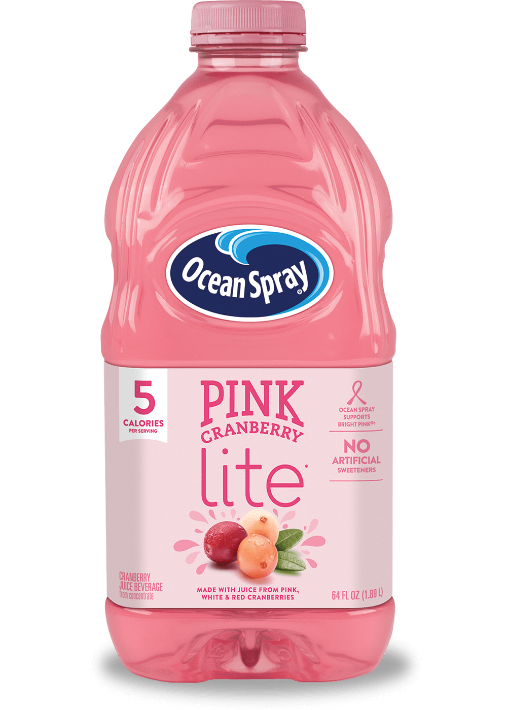 Lite Pink Cranberry Juice Beverage